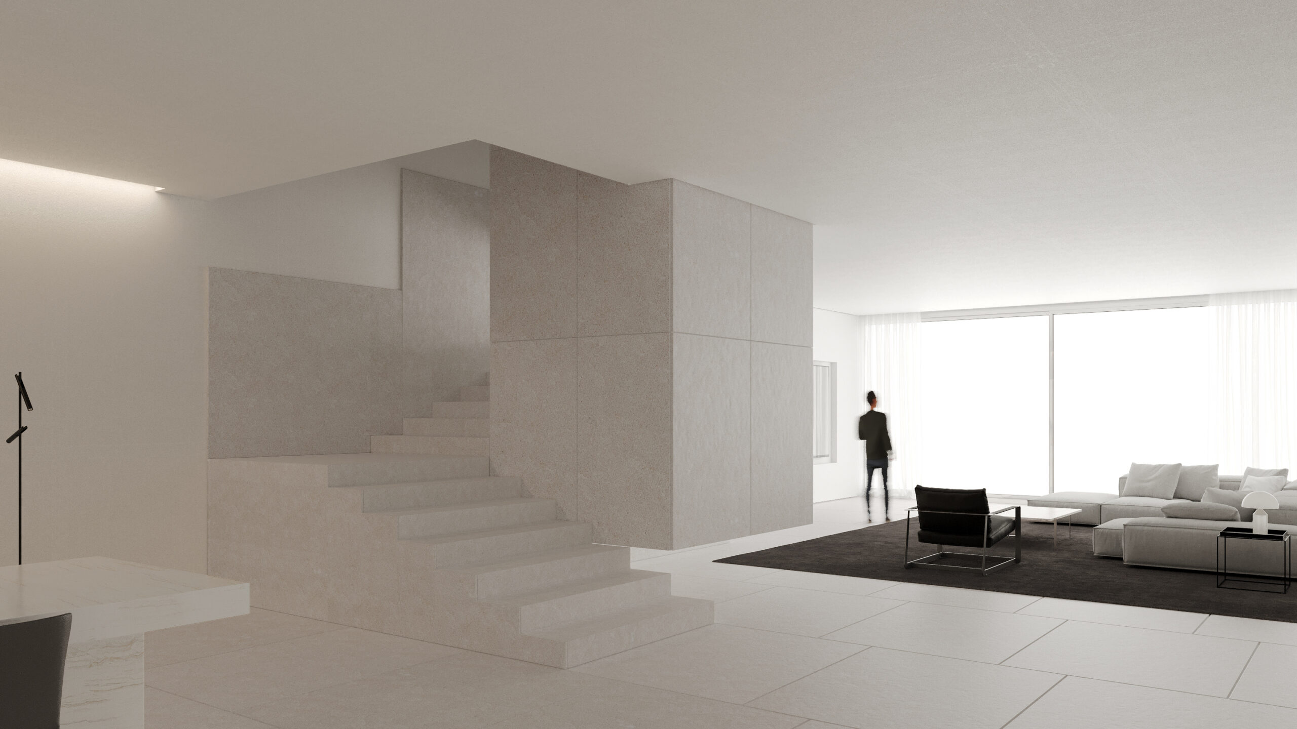 Oriental Cream Bush-Hammered